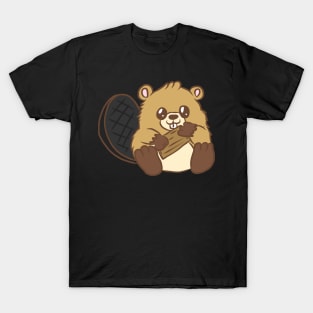 Beaver forest rodents for children animal welfare animal hunters T-Shirt